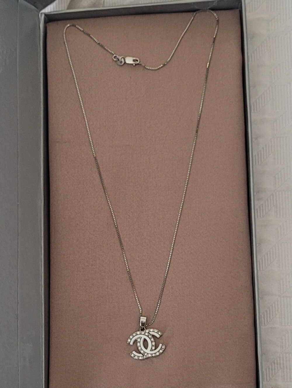Repurposed Chanel CC Necklace